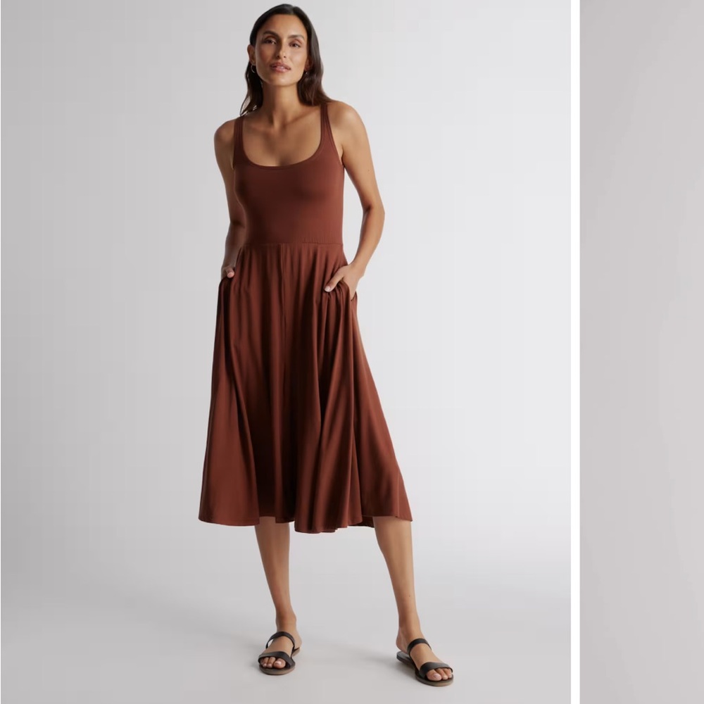 Quince Dress - Brown
